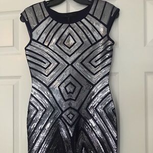 BCBG Maxazria Sequin cocktail dress LNWOT